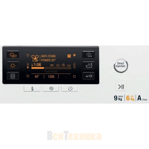 Стиральная машина с сушкой Hotpoint RDPD 96407 JX EU
