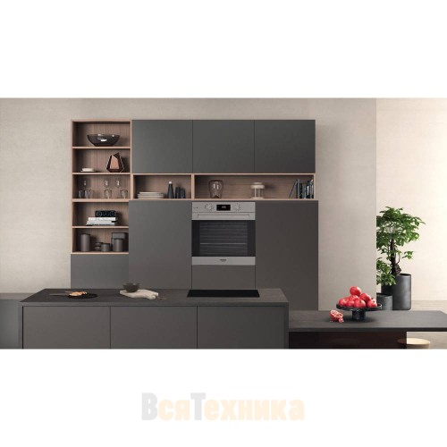 Духовой шкаф Hotpoint FA5S 841 JS IX HA: цвет inox