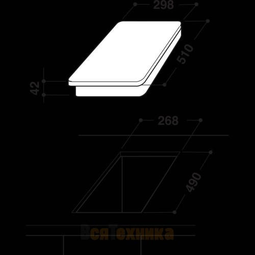 Варочная панель Hotpoint 7HDK 2K (IX) RU/HA