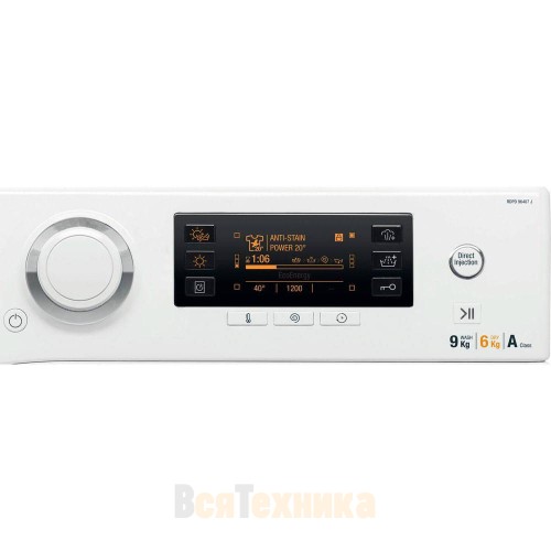 Стиральная машина с сушкой Hotpoint RDPD 96407 JD EU