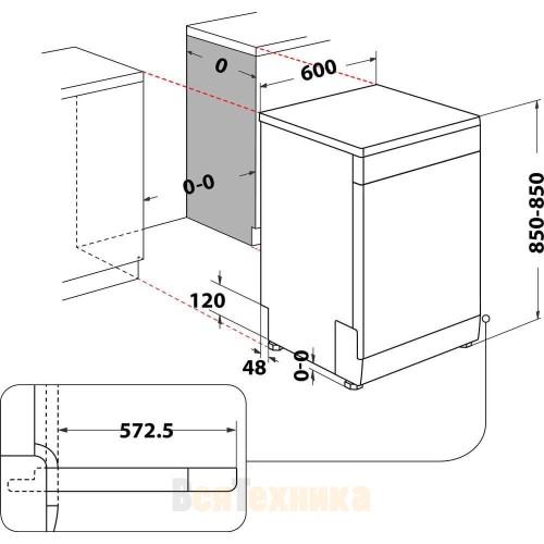 Посудомоечная машина Hotpoint HFC 3C26