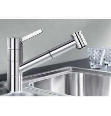 Смеситель Blanco Tivo-S с выдвижной лейкой 