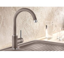Смеситель Blanco Mida Silgranit черный 