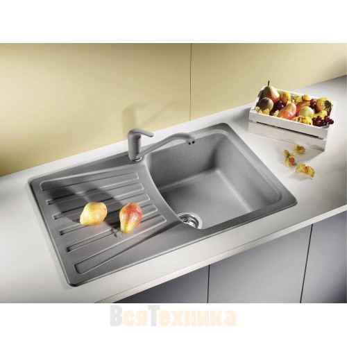 Смеситель Blanco Daras Silgranit черный 