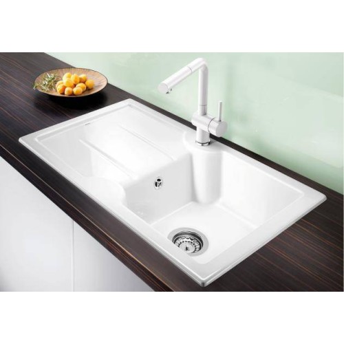 Кухонная мойка Blanco Idessa 45 S Ceramic чаша справа черный 