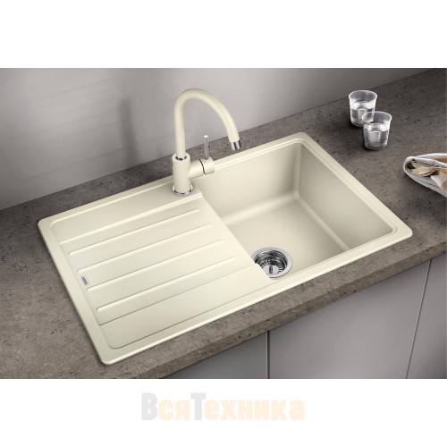 Смеситель Blanco Mida Silgranit черный 