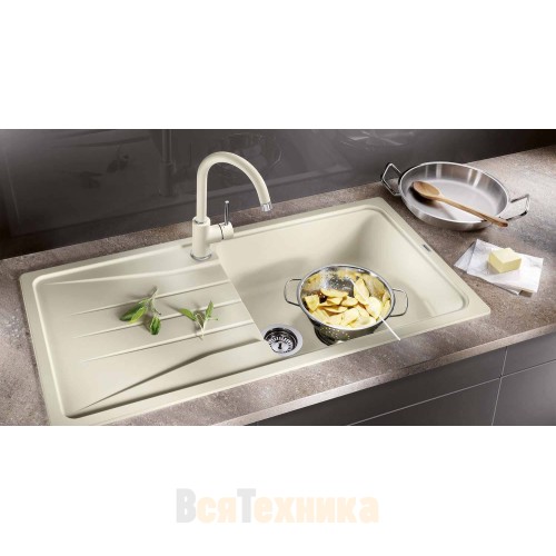 Смеситель Blanco Mida Silgranit черный 