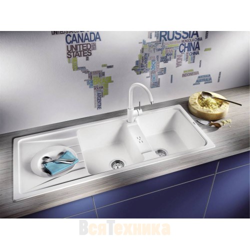 Смеситель Blanco Mida Silgranit черный 
