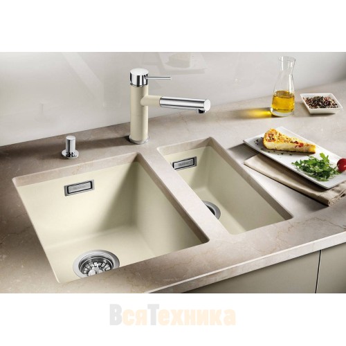 Кухонная мойка Blanco Subline 160-U алюметаллик 