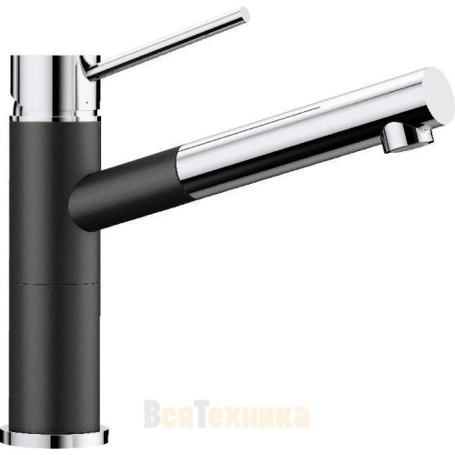 Смеситель Blanco Alta-S Compact Silgranit черный 
