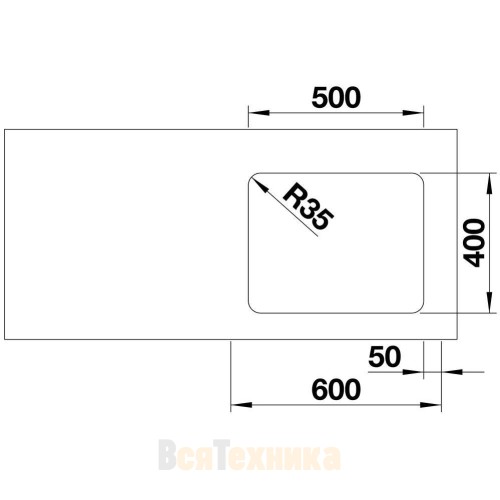 Кухонная мойка Blanco Etagon 500-U 