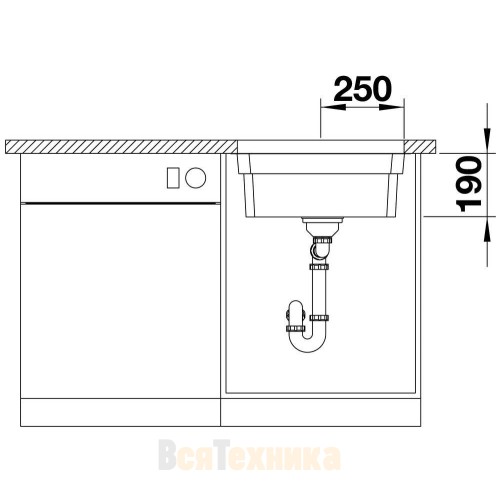 Кухонная мойка Blanco Etagon 500-U 