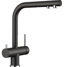 Смеситель Blanco Fontas-S II Silgranit черный 