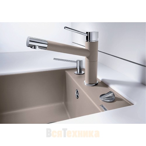 Кухонная мойка Blanco Dalago 45 темная скала 
