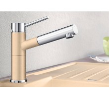 Смеситель Blanco Alta-S Compact Silgranit черный 