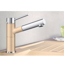 Смеситель Blanco Alta-S Compact Silgranit черный 