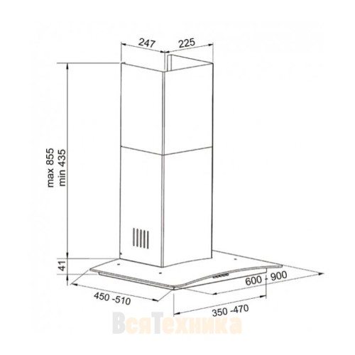 Вытяжка Schaub Lorenz SLD DS6704