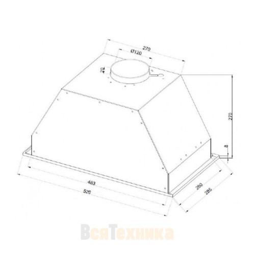 Вытяжка Schaub Lorenz SLD EL5210