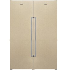 Холодильник Vestfrost VF395-1 F SBB бежевый (NoFrost)