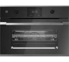 Компактный духовой шкаф с микроволнами Kuppersbusch CBM 6350.0 GPH 3 Silver Chrome