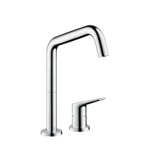 Смеситель для кухни AXOR Citterio M на 2 отверстия 1/2 нержавеющая сталь 34820800