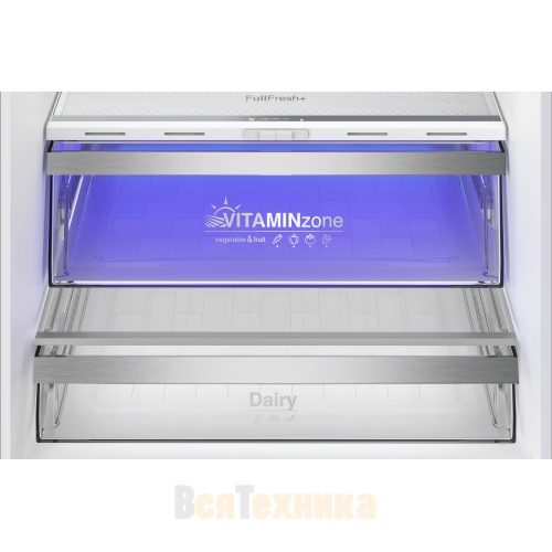 Холодильник с нижней морозильной камерой Grundig GKN17820FHW