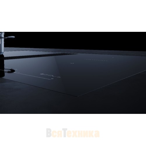 Индукционная варочная панель с вытяжкой Kuppersbusch KMI 8590.0 SR Black Velvet