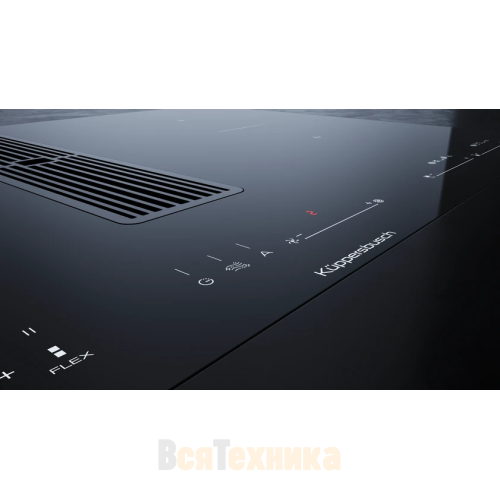 Индукционная варочная панель с вытяжкой Kuppersbusch KMI 8590.0 SR