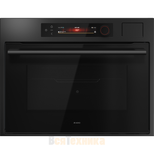 Духовой шкаф с функцией пароварки и СВЧ Asko OCSM64GSH