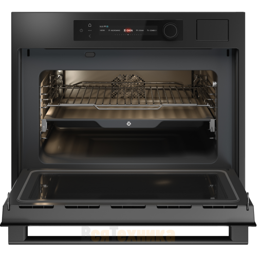 Духовой шкаф с функцией пароварки и СВЧ Asko OCSM64GSH