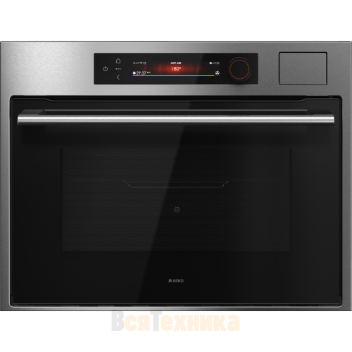 Духовой шкаф с функцией пароварки и СВЧ Asko OCSM64SSH