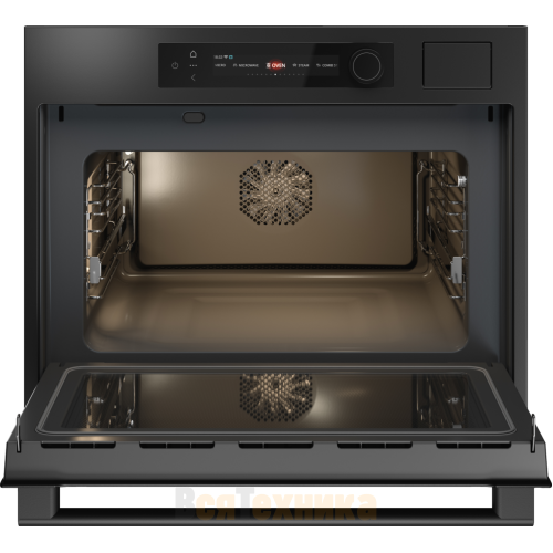 Духовой шкаф с функцией пароварки и СВЧ Asko OCSM64GSH