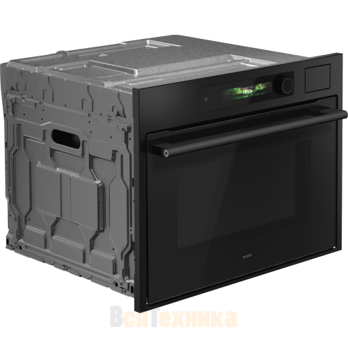 Духовой шкаф с функцией пароварки и СВЧ Asko OCSM64GSH