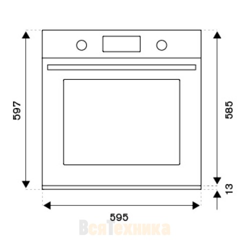 Духовой шкаф Bertazzoni F6011PROPLX/23
