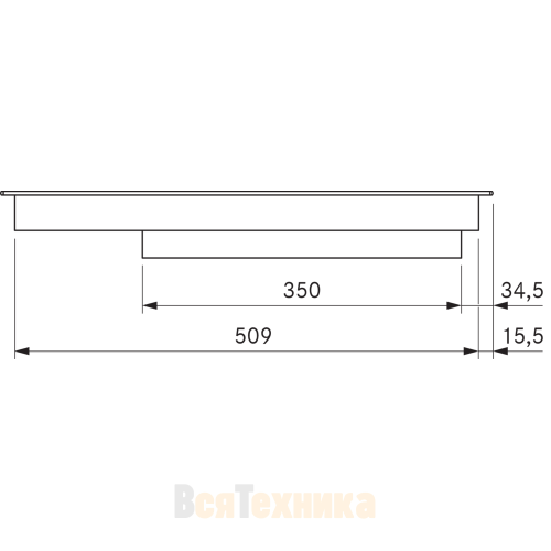 Варочная панель HiLight BORA PKC3AB