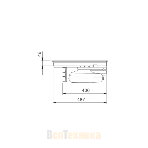 Индукционная варочная панель со встроенной вытяжкой BORA PURA