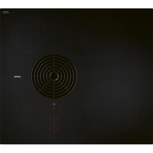 Индукционная варочная панель со встроенной вытяжкой BORA PURSU