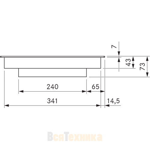 Варочная панель HiLight BORA PKC3AB