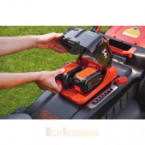 Газонокосилка аккумуляторная Black&Decker Power Command (CLM5448PC2-QW)