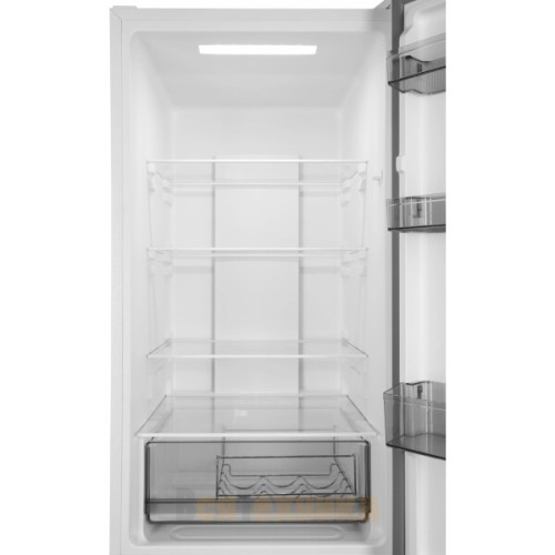 Холодильник Hyundai CC35083F белое стекло