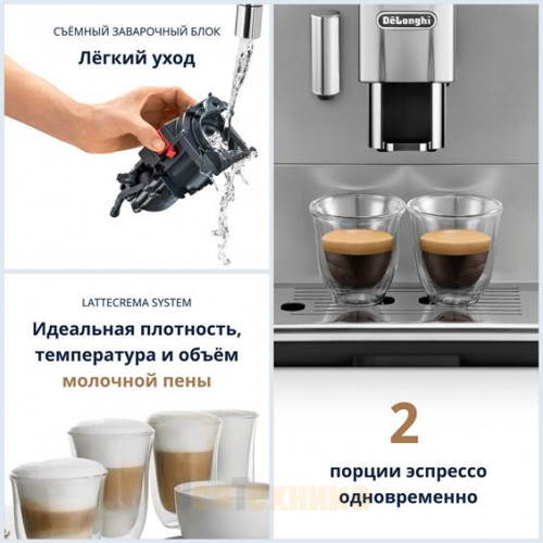 Кофемашина DeLonghi ETAM29.660.SB