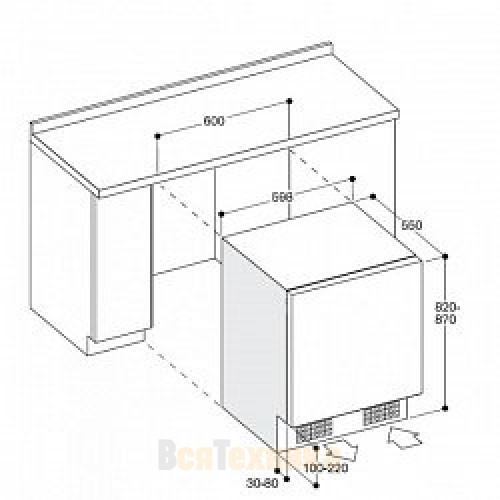 Морозильная камера Gaggenau RF200-203