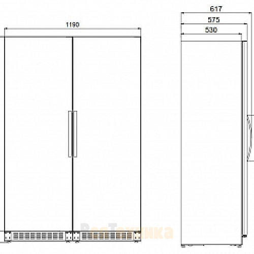 Винный шкаф Dometic B195S Double Basic