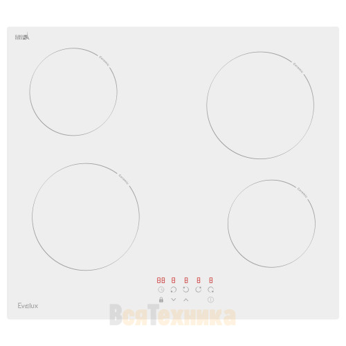 Электрическая варочная панель Evelux HEV 640 W