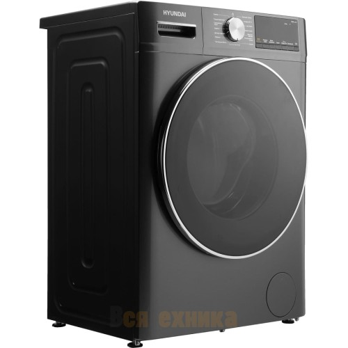 Стирально-сушильная машина Hyundai WFD8401 темно-серый