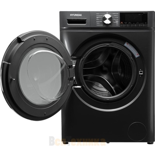 Стирально-сушильная машина Hyundai WFD8401 темно-серый