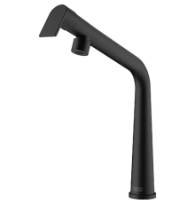 Смеситель с поворотным изливом Icon, Черный матовый