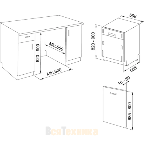 Посудомоечная машина Franke FDW 614 D10P DOS LP C