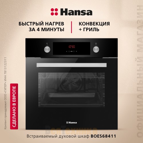 Электрический духовой шкаф Hansa BOES68411