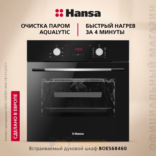 Электрический духовой шкаф Hansa BOES68460